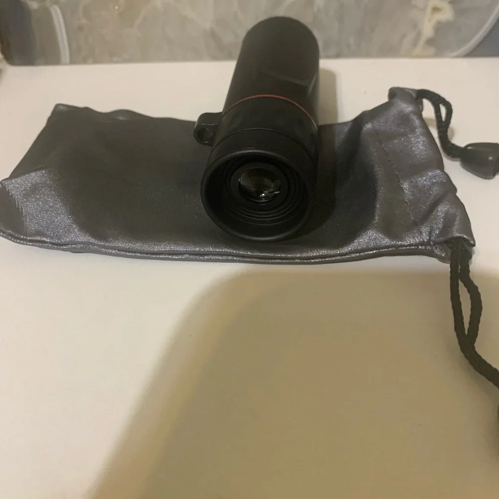 Amazon Black Monocular with Carry Pouch